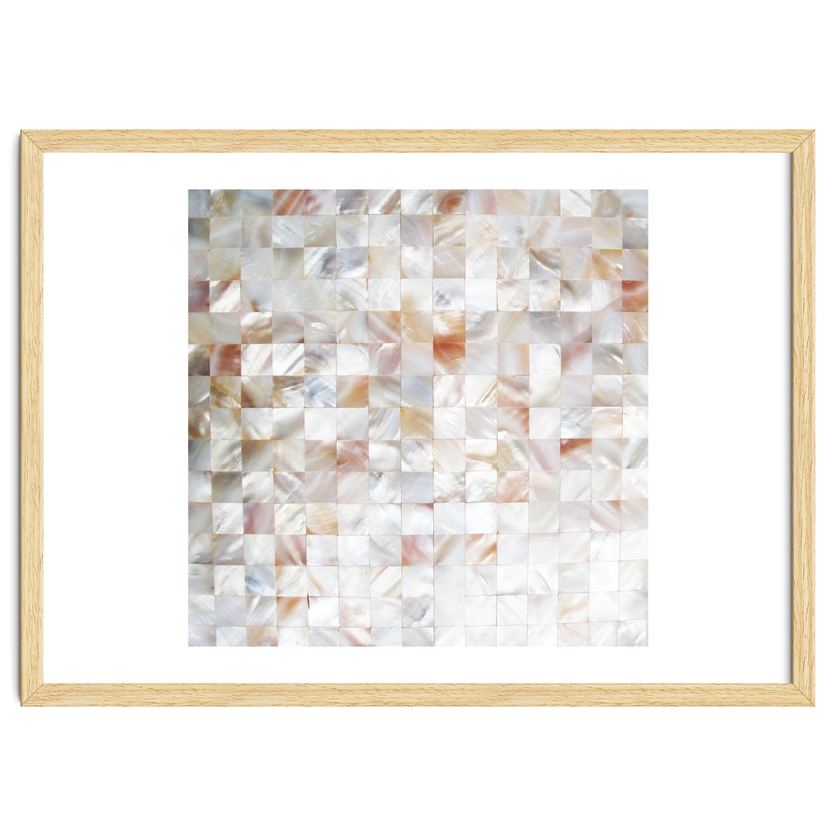 Mother of Pearl, Exotic Tiles Photography, Neutral Minimal Geometrical Graphic Design