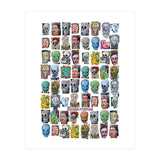 Calaveras Y Fridas (Print Only) thumbnail