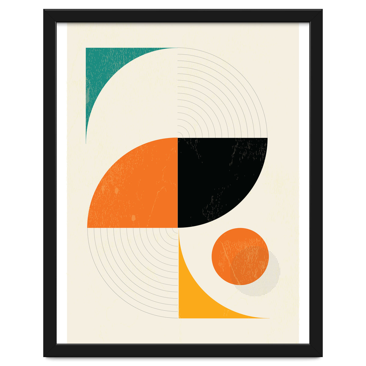 Mid Century Modern Abstract Pop