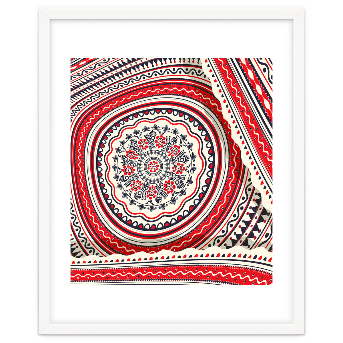 Romanian embroidery background 17