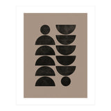 Mid-Century Modern No.30 - Woodblock Print (Print Only) thumbnail