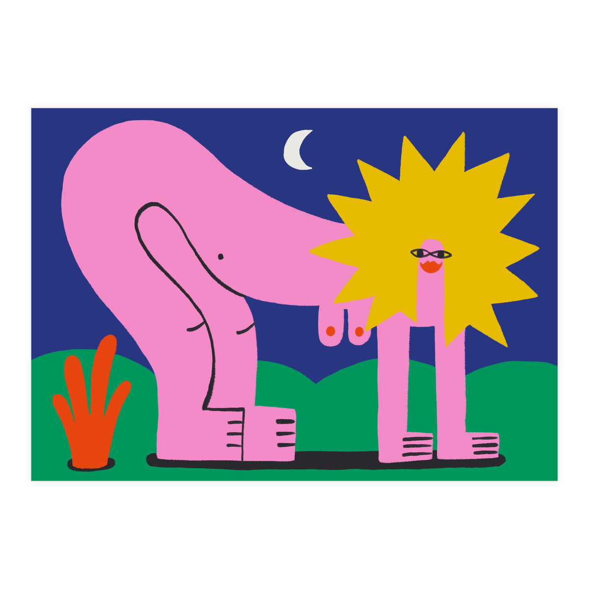 Hear Me Roar Leo (Print Only)