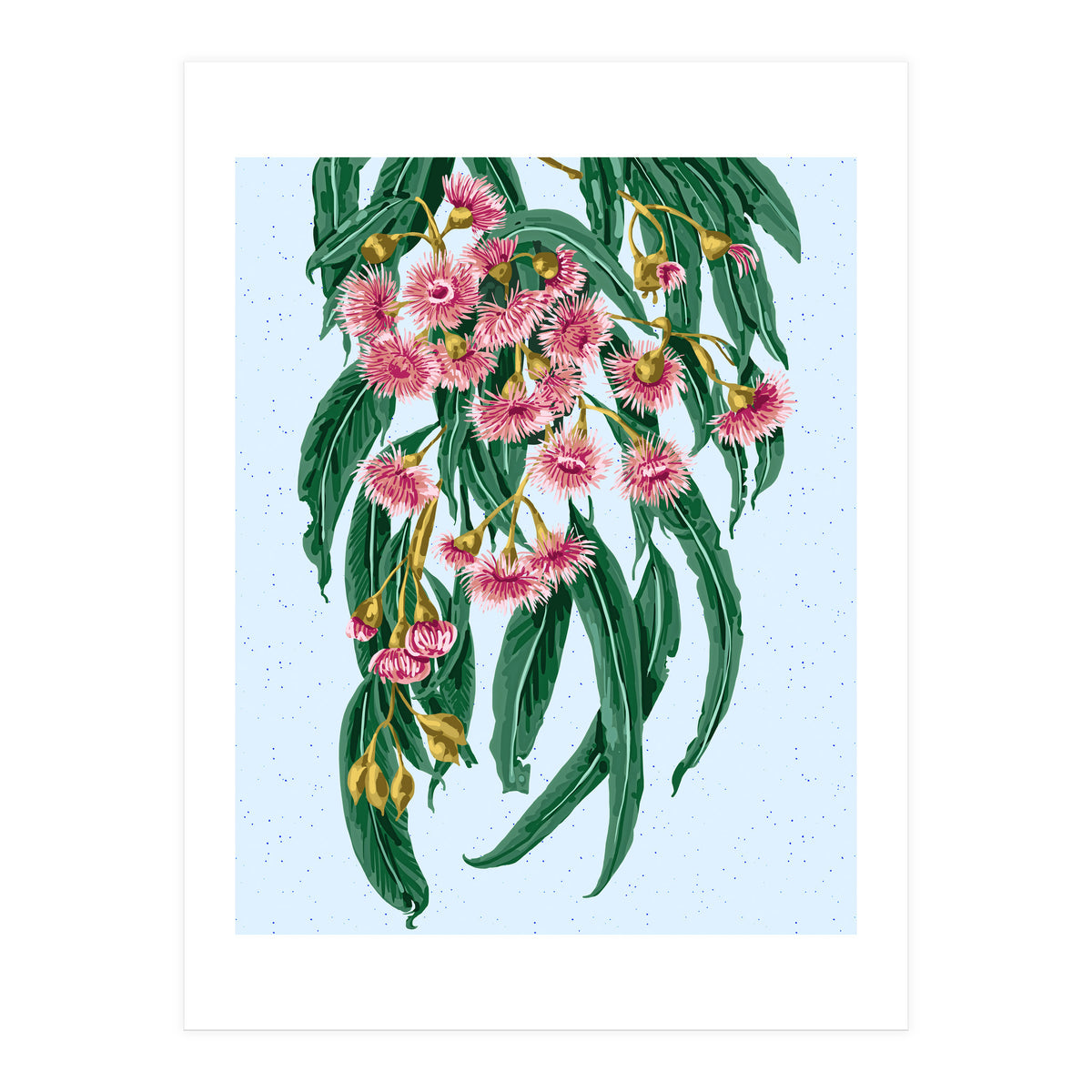 The Blossom Of A Golden Mind (Print Only)