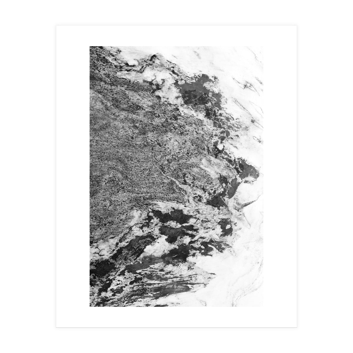 Marble Mountain Black and White I (Print Only)