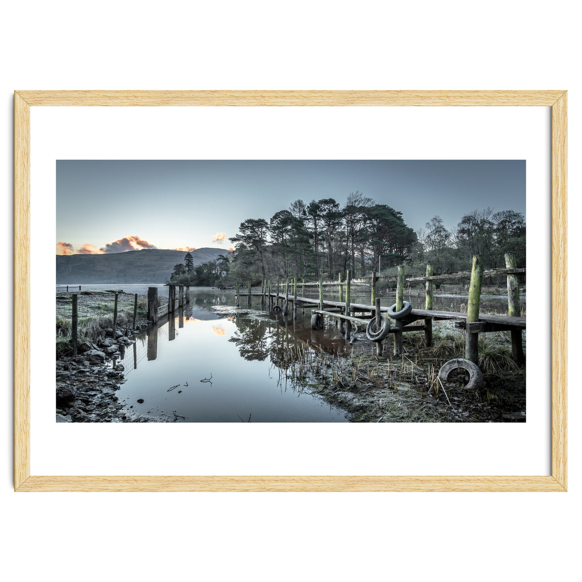 Derwent Water winters morning