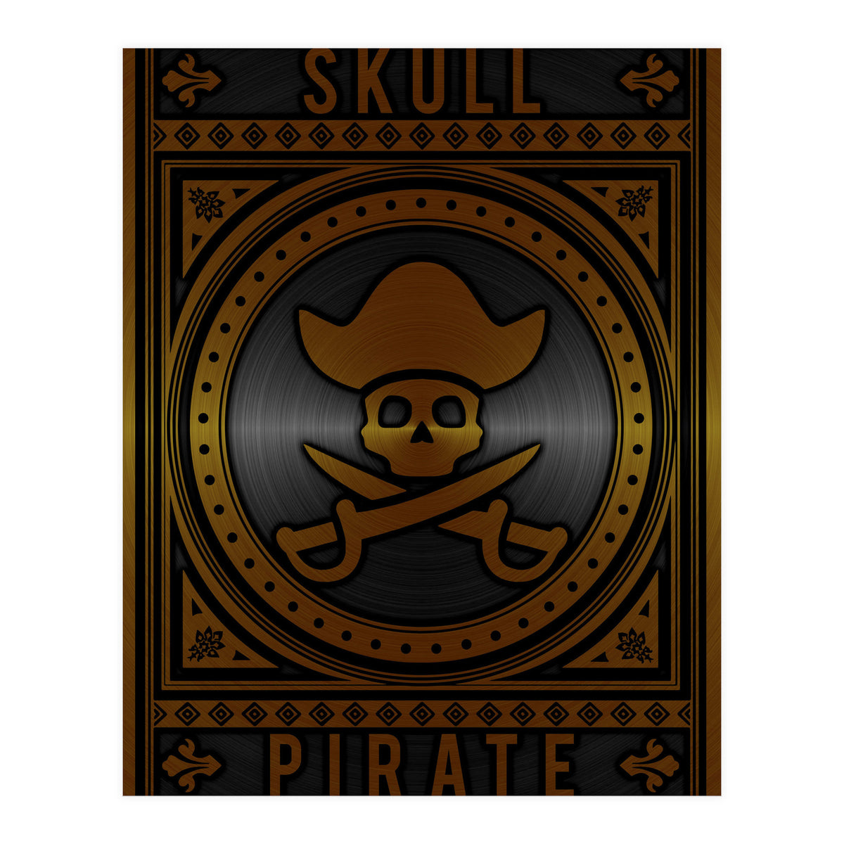 Skull Pirate (Print Only)