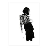 Untitled #39 - Woman in animal print (Print Only) thumbnail