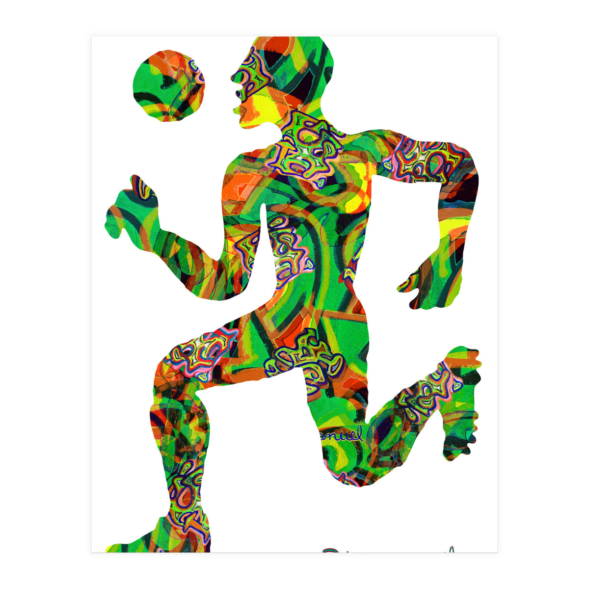 Jugador Nuevo 1 6 (Print Only)