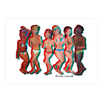 Fiesta En La Playa 2 1 (Print Only)