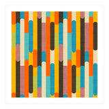 Retro Color Block Orange (Print Only) thumbnail
