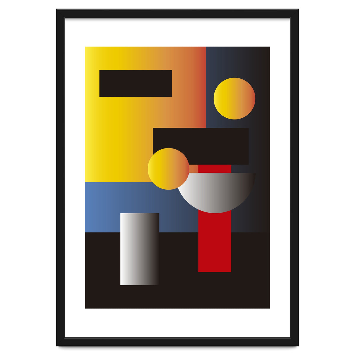 Modern Geometric Abstract 10