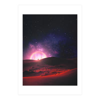 Night Over The Dunes (Print Only)