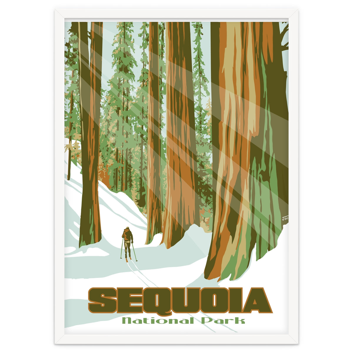 Sequoia National Park Poster