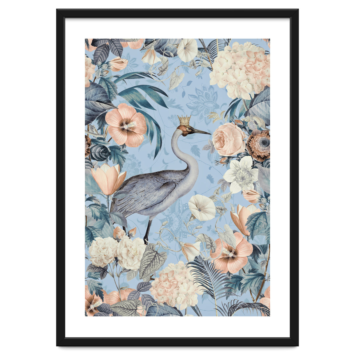 Crane King Blue Cream