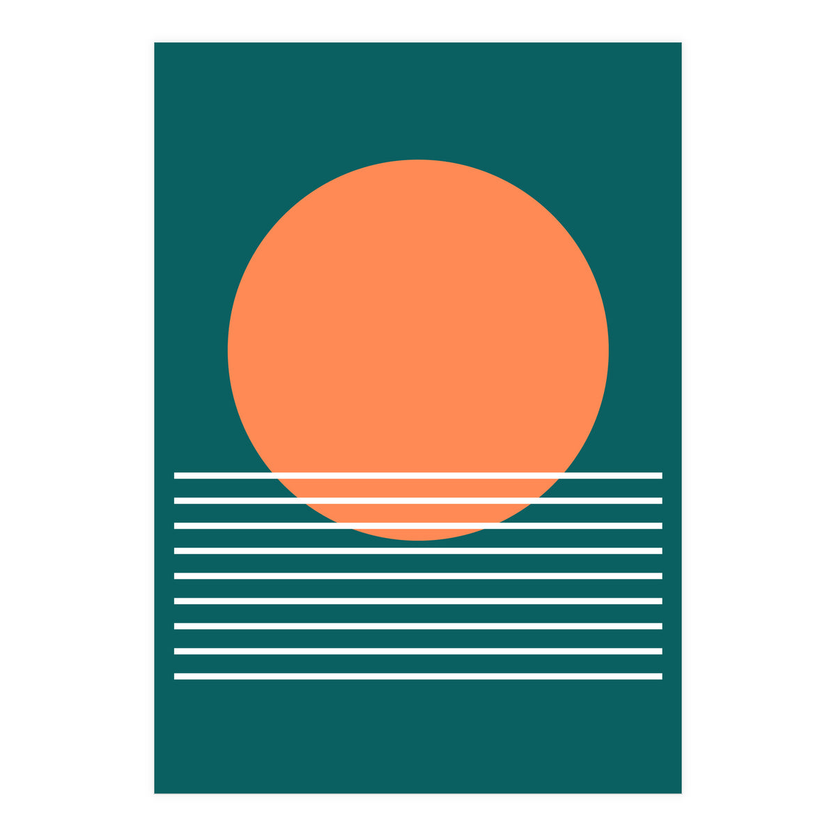 Minimalistic landscape I (Print Only)