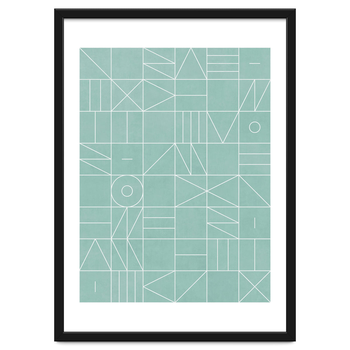 My Favorite Geometric Patterns No.7 - Light Blue