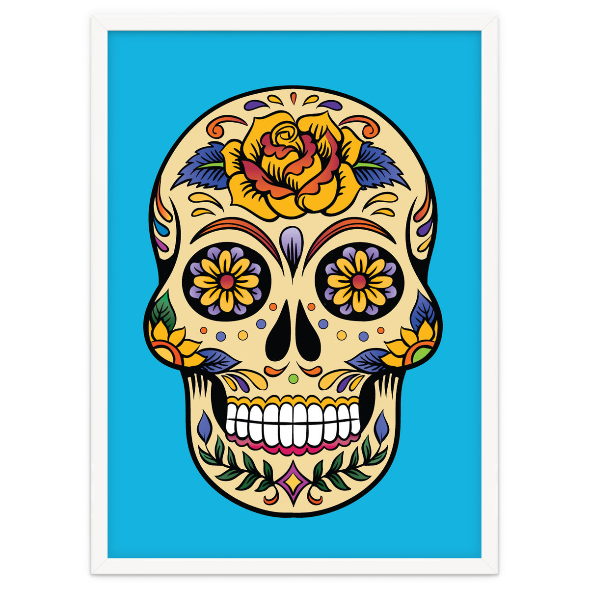 Colorful Skull II