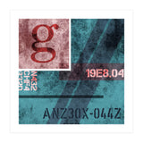 Abstract Industrial Blue (Print Only) thumbnail