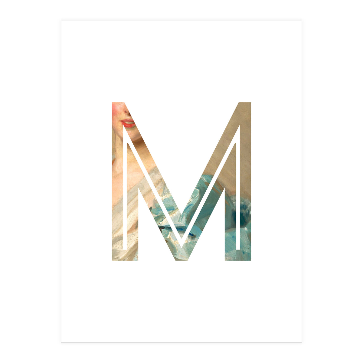 Letter M - (Impress) (Print Only)