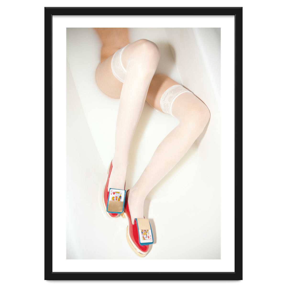 The queen is thirsty. Really, really thirsty