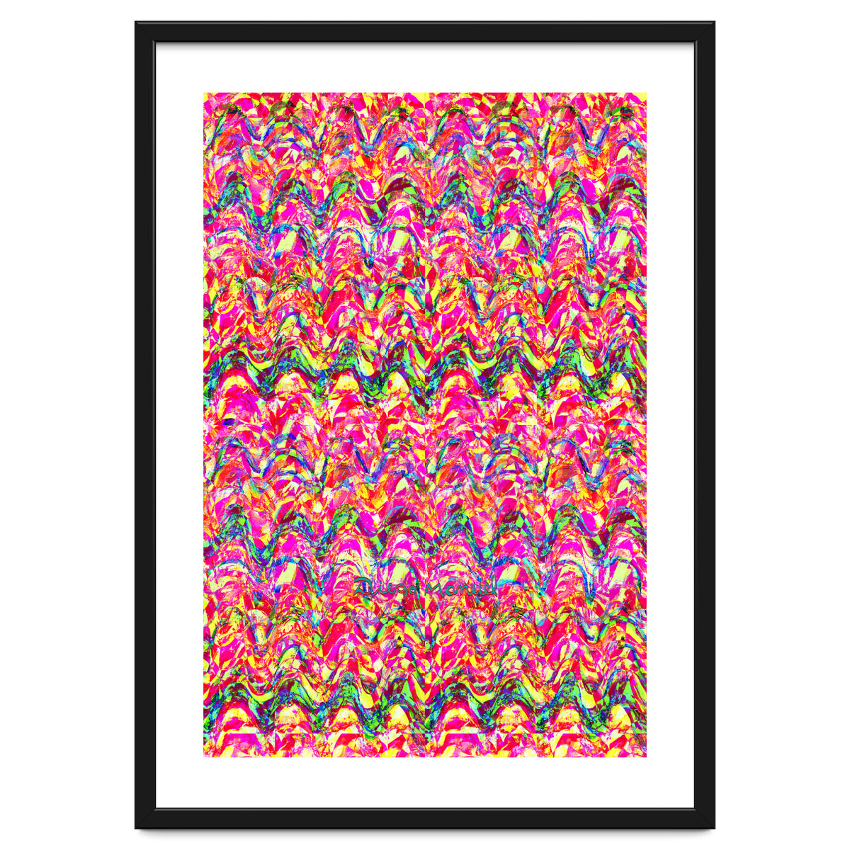 Pop abstract color full