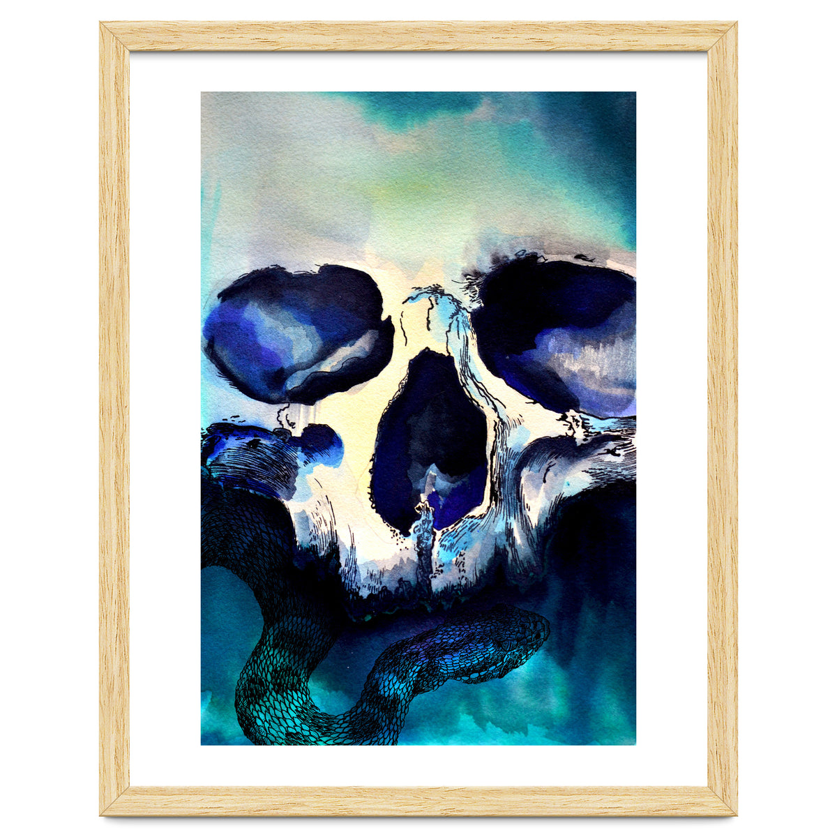 Blue Skull