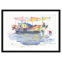 Pleasure boats paintings