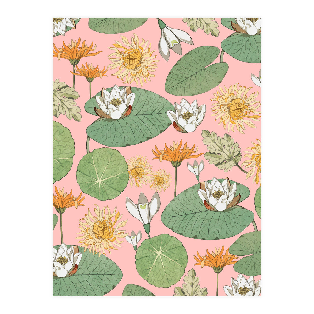 Vintage Royal Gardens (Print Only)