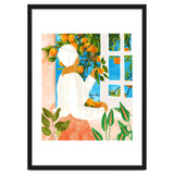 A Few Bad Oranges Is No Reason Not To Bring The Grove Home | Boho Botanical Garden Painting thumbnail