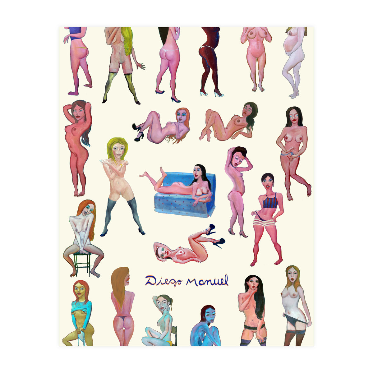 Chicas 1 (Print Only)