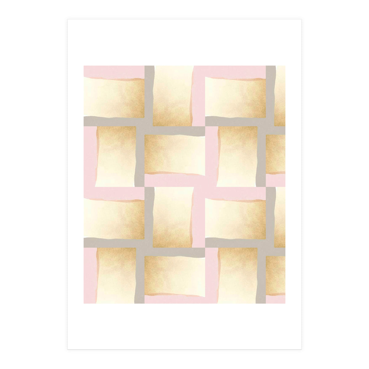 Pastels + Gold (Print Only)