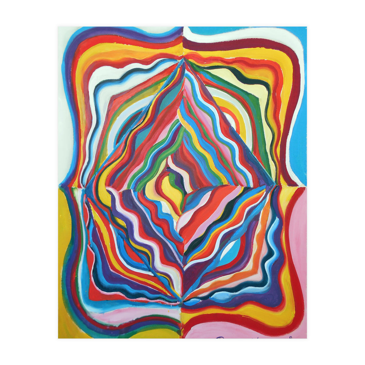 Graffiti Con Rombo (Print Only)