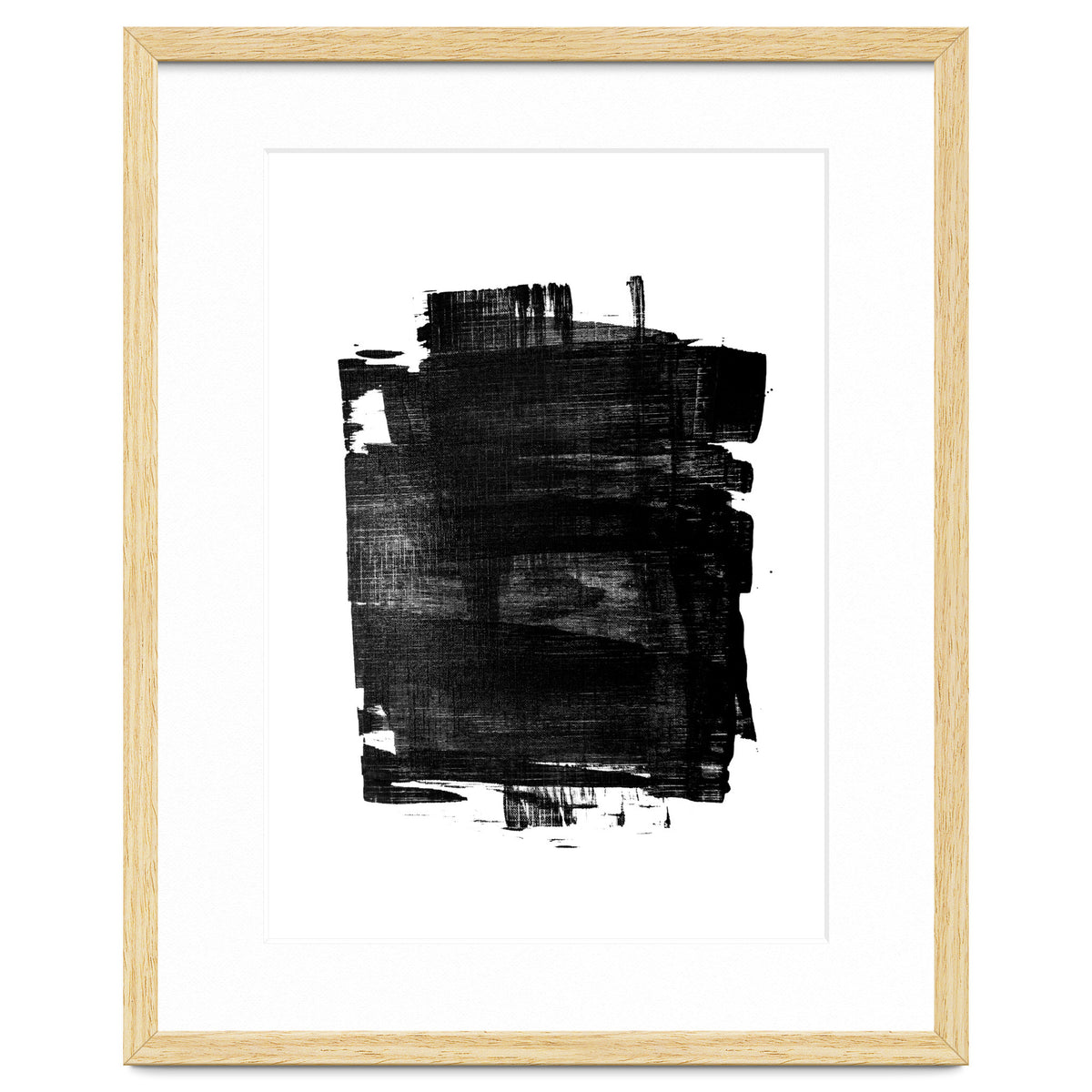 Minimalist Textured Brushstroke Art #1