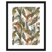 Drawing of wild tropical jungle I