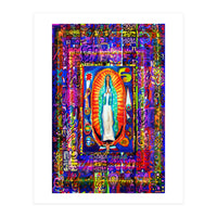 Graffiti Digital 2022 339 and Virgin of Guadalupe (Print Only)