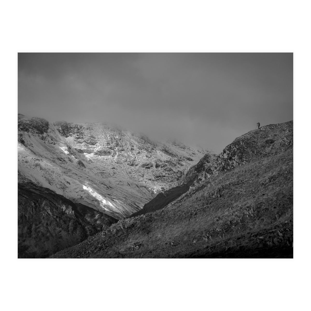 The lone photographer (Print Only)