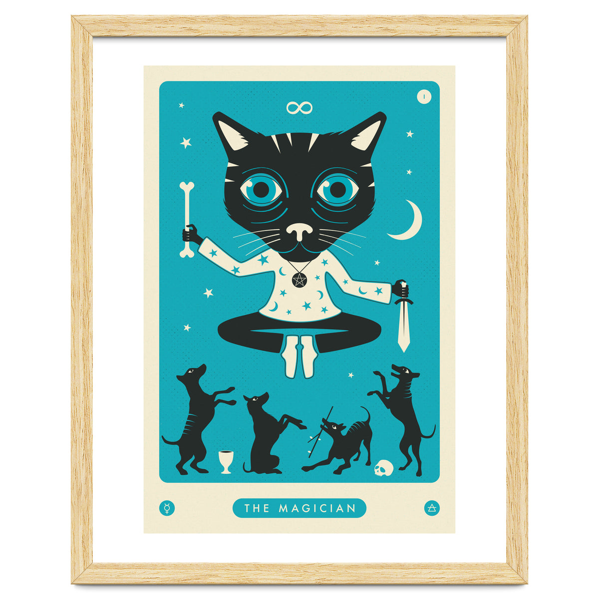 TAROT CARD CAT: THE MAGICIAN