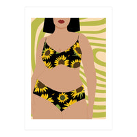 Sunflower Bikini (Print Only)