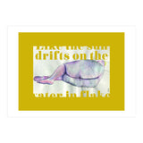 Like The Sun Drifts On The Water In Flakes (Print Only) thumbnail
