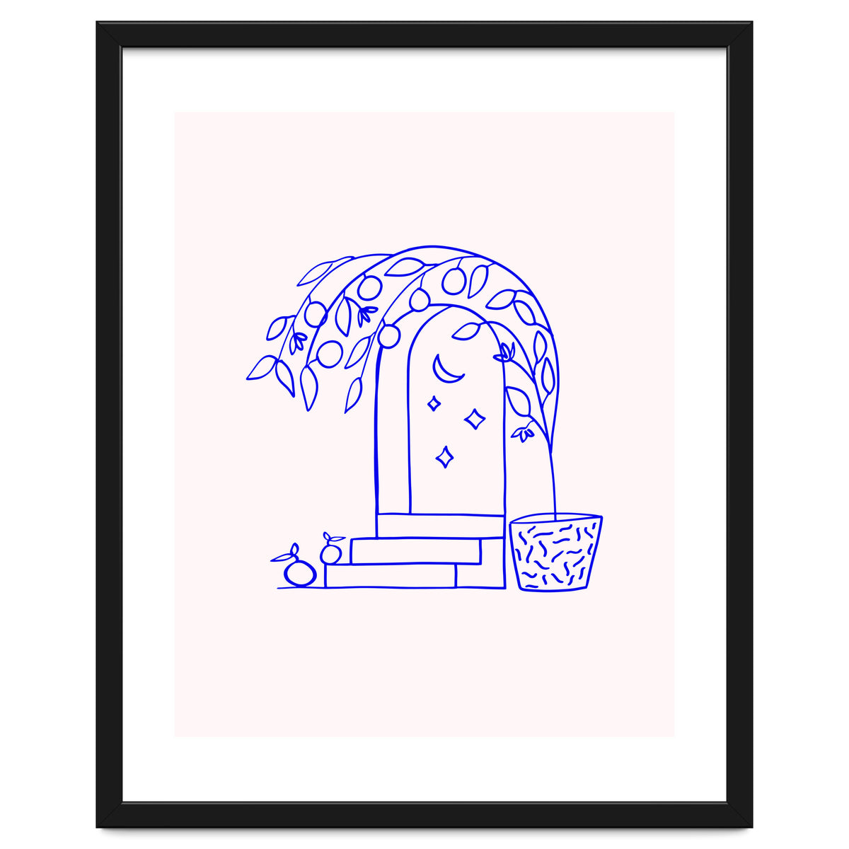 Summer at that Marrakech villa #illustration #sketch