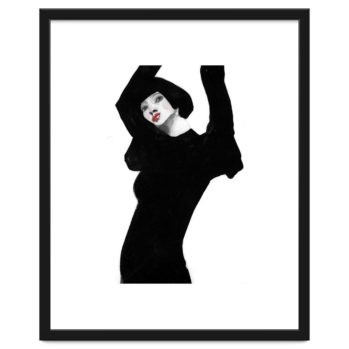 Untitled #11 - Woman in black