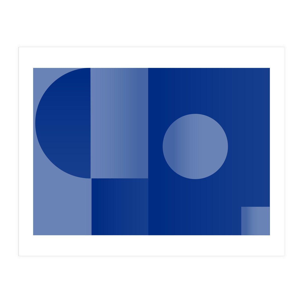 Lowering the moon | abstract minimal (Print Only)