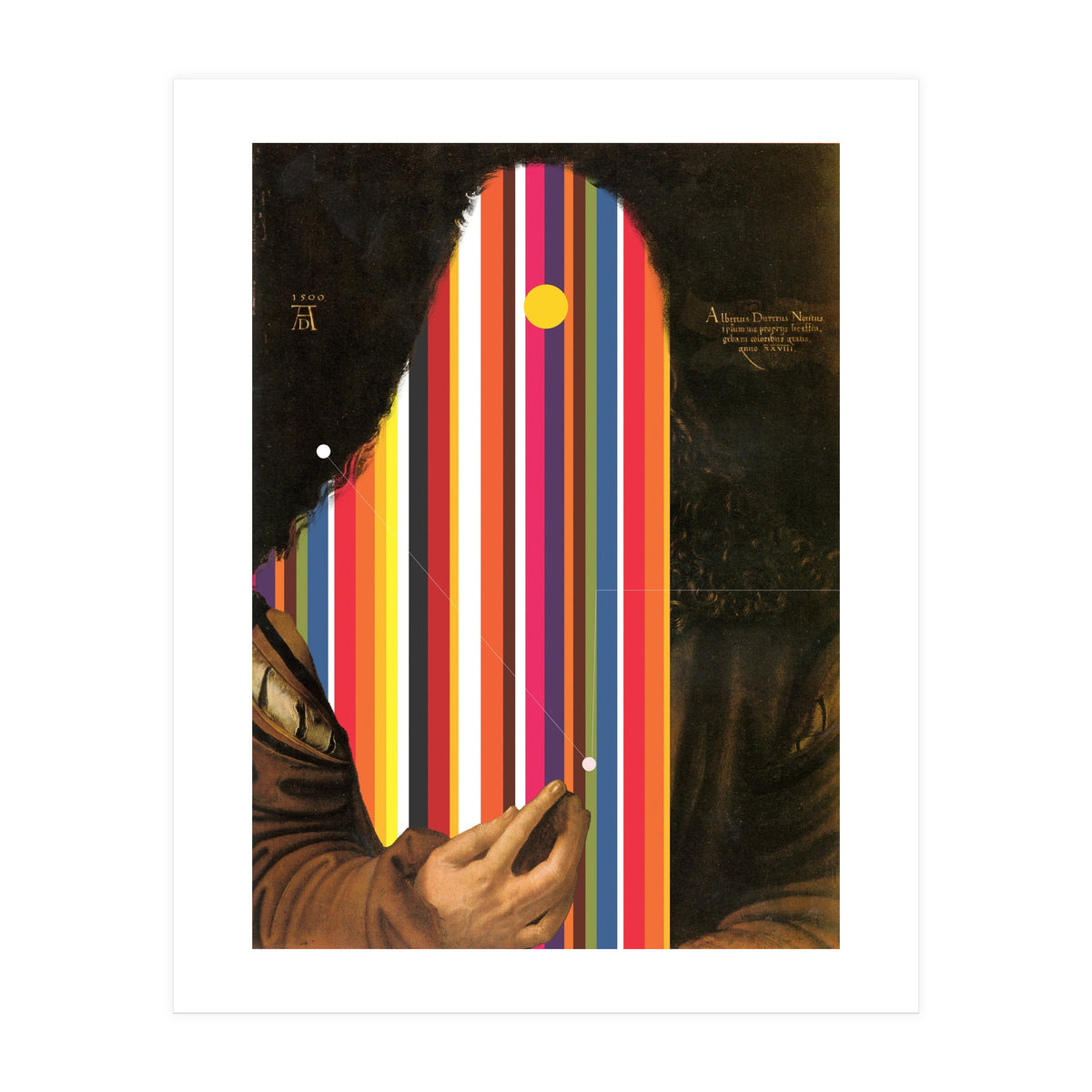 Dürer In Stripes (Print Only)