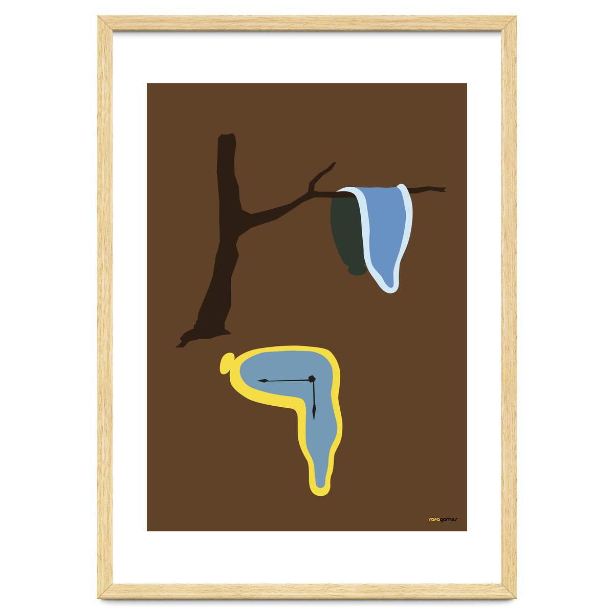 La Persistencia De La Memoria Minimalist