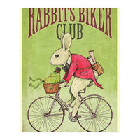 Rabbits Biker Club (Print Only)