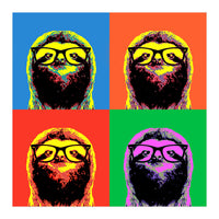 Four Colors Sloth (Print Only)