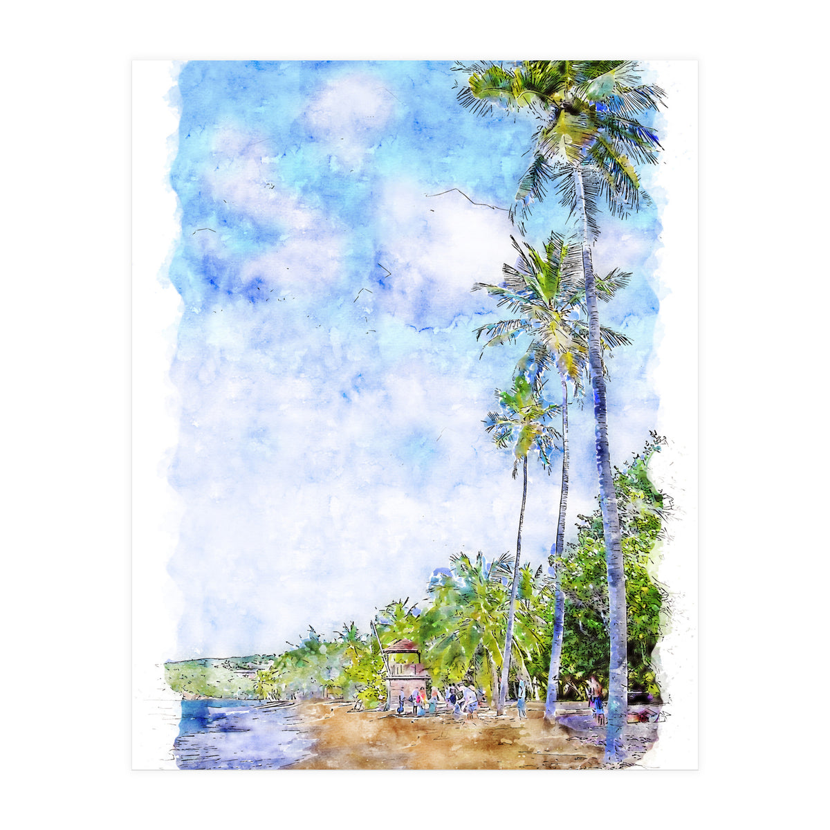 Caribbean Coast (Print Only)
