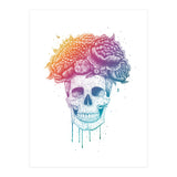 Colorful Skull (Print Only) thumbnail