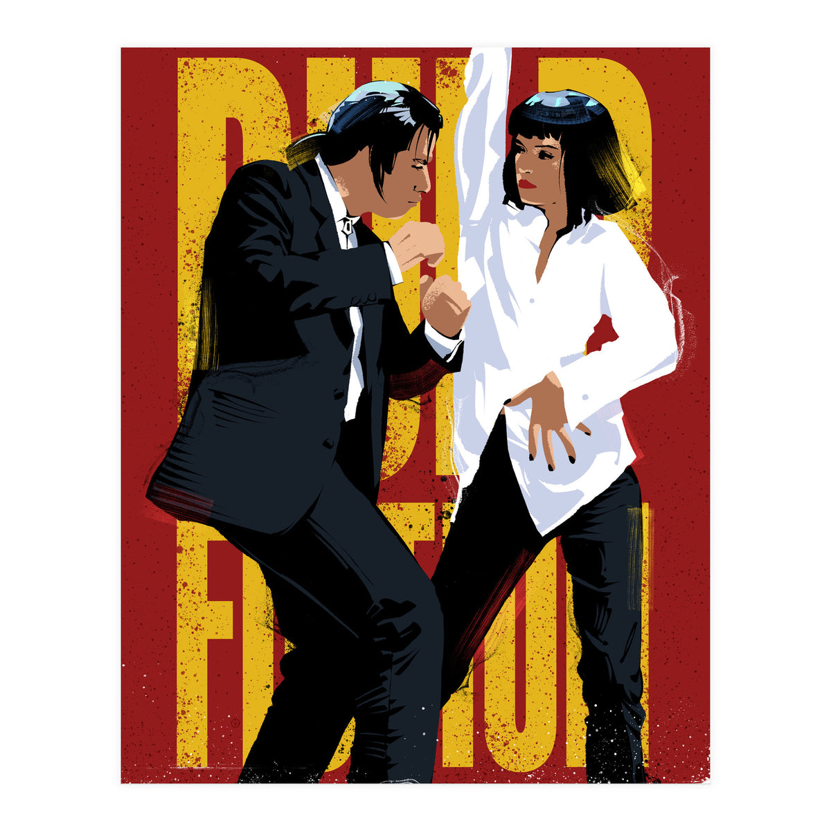 Pulp Fiction Dance (Print Only)