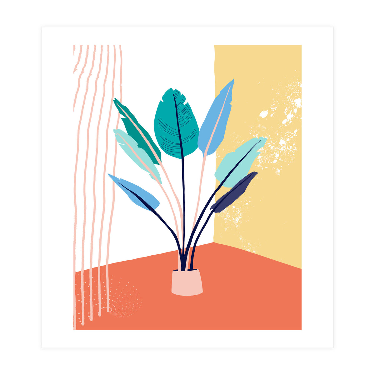 Corner plants (Print Only)